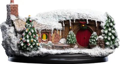 Zdjęcie produktu dla The Hobbit An Unexpected Journey Statue Bagpile Trail 35 Christmas Edition 7 cm