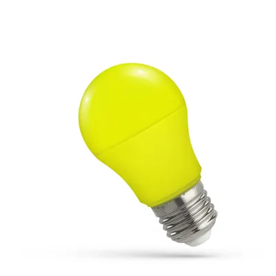 Produktbild von Spectrum LED Leuchtmittel Birnenform A50 4,9W E27 Gelb 270°