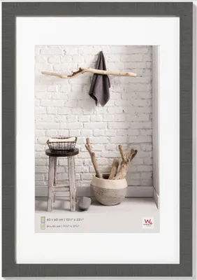 Produktbild von Walther Design Bilderrahmen Home 60 x 80 cm Grau