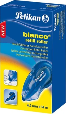 Produktbild von Pelikan Büro 338863 Korrekturroller Pelikan 4,2mm 6m 5 St. Hängefaltschachtel