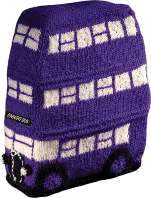 Produktbild von ThumbsUp! Harry Potter Strick-Set Türstopper Bus       lila