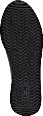 Produktbild von Remonte Damen Leder Sneaker der Allrounder mit loser Einlage & Microvelour D0H11, Größe:38 EU, Farbe:Schwarz