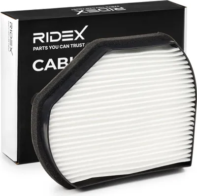 Produktbild von RIDEX 424I0019 Innenraumfilter Pollenfilter für OPEL Corsa D Schrägheck (S07) für SKODA Octavia III Combi (5E5) für BMW 3 Limousine (E46) für VW