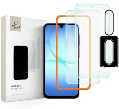 Image de Szkło Hartowane Tech-Protect Supreme Easy 3-Pack Na Samsung Galaxy A17 4G / 5G