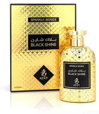 Obrázek produktu pro Parfémovaná voda - Sparkle Series - BLACK SHINE - Ayat, Objem: 100ml