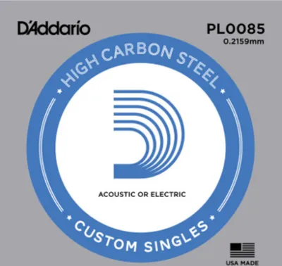 Immagine prodotto di D'Addario PL0085 - acciaio liscio .0085