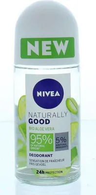 Produktbild von Nivea Deodorant Roll-On 50 ml Naturally Good Aloe Vera Bio
