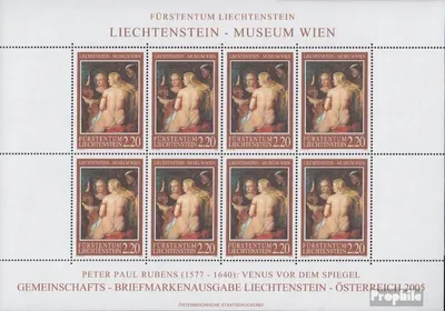 Produktbild von Briefmarken Liechtenstein 2005 Mi 1374Klb Kleinbogen (kompl.Ausg.) gestempelt Liechtensteinmuseum