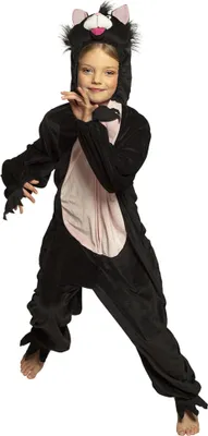 Produktbild von B88066-140 schwarz Kinder Katzen Kostüm Gr.bis max.140 cm Körpergröße