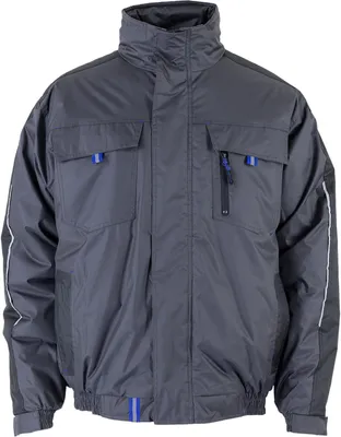 Produktbild von Terrax TTJB Pilotenjacke grau/royal Gr. 4XL