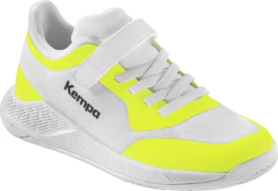 Produktbild von Kempa Hallen-Sport-Schuhe Kourtfly Kids Children 2008681_02 weiß/fluo gelb 31