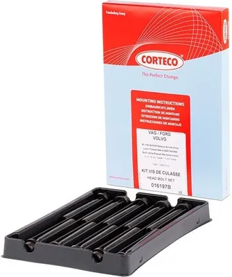 Produktbild von 10x CORTECO 016197B Zylinderkopfschraubensatz für VW Golf IV Schrägheck (1J1) M12