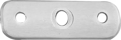 Produktbild von SCHÖSSWENDER Handlaufträger-Platte 65 x 20 mm, flach, Edelstahl V2A