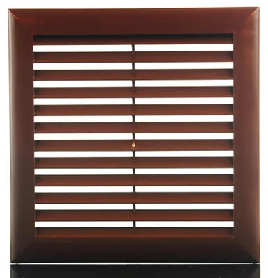 Image de Grille de ventilation économique Awenta T100BR, inclinée, pour cuisine et salle de bain