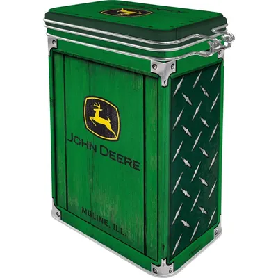 Zdjęcie produktu dla Metalowa Puszka Z Klipsem John Deere
