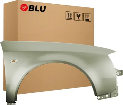Produktbild von BLU Kotflügel Passend für Audi A6 C5 LY7Q Rechts Silber AtlasGrau | 1997-2001 | Vorderseite Vorne | Lackiert | Einbaufertig