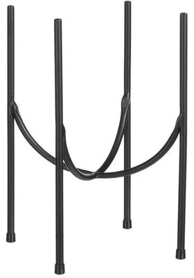 Produktbild von Mica Decorations - Blumentopf-Pflanzensockel - schwarz - 32 x 13 cm