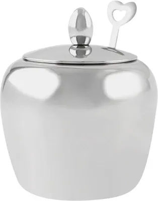Produktbild von Suikerbehälter mit Deckel und Löffel - luftdichter Behälter 250 ml Küchenorganisation und Aufbewahrung für Kaffeebohnen und Gewürze