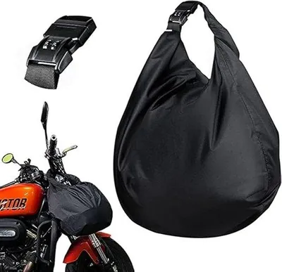 Produktbild von Große Motorhelmtas - 30L - schwarz - Reisetasche - Motorradreise