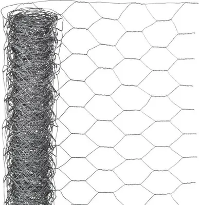 Produktbild von NATUR Sechskant verzinktes Stahlgitter - Ø 13 mm - 50 cmx2,50 m