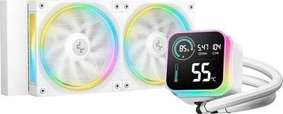 Produktbild von K Cooler Wasserkühlung Deepcool LQ240 White