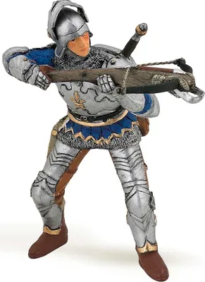 Image de Figurine de jeu Papo arbalétrier avec armure, bleu