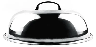 Produktbild von Edelstahl Topfdeckel für Grillplatte, 34 cm