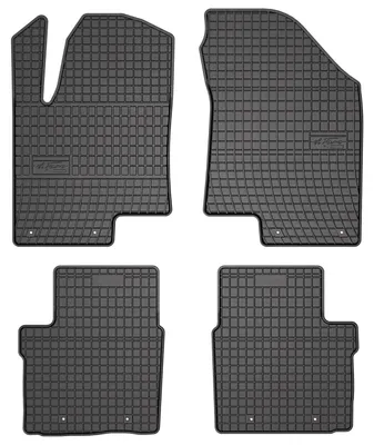 Produktbild von Gummi-Fußmatten für DFSK Fengon 6 2024- (SUV) – 4-tlg, Schwarz, passgenau – Wielganizator SolidPRO
