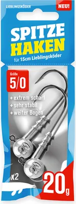 Produktbild von Lieblingsköder spitze Haken 20g #5/0