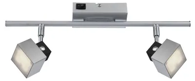 Produktbild von LED Wandleuchte, 2 Flammig, Chrom, beweglich, L 40 cm