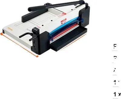 Zdjęcie produktu dla Obcinak do papieru, pojemność 400 arkuszy, solidna stalowa konstrukcja, 12 cali