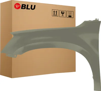 Obrázek produktu pro BLU Blatník náhrada pro Škoda Yeti 5L LF6X Levý Zelená DschungelGrün | 2009-2013 | Přední | Lakovaný | Připravený k montáži