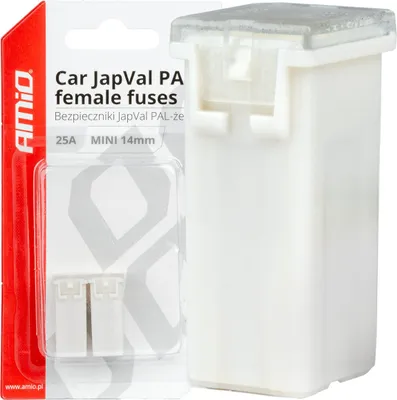 Image de JAPVAL PAL Fusibles auto 25A femelle, jeu de 2, AMIO-03436