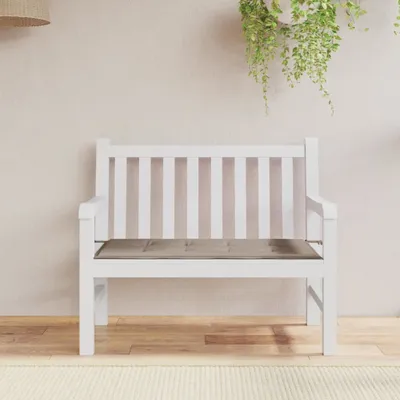 Produktbild von "2026 Promotion" Gartenbank-Auflage Taupe 120x50x4 cm Oxford-Gewebe - Gartenmöbelauflagen CC26600