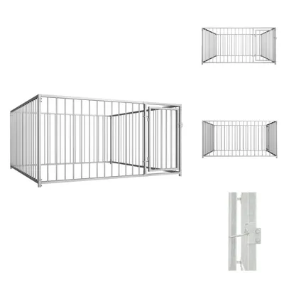 Produktbild von vidaXL Outdoor-Hundezwinger 200×200×100 cm -  Hundezwinger & -ausläufe