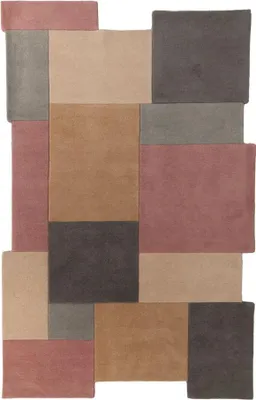 Immagine prodotto di Tappeto singolo 120x180 cm Abstract Collage Pastel