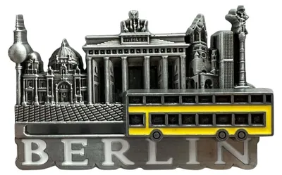Produktbild von Berlin Magnet, Berlin Souvenirs, Kühlschrankmagnet Berlin, Geschenk zum Reisegutschein nach Berlin, Deutschland Andenken