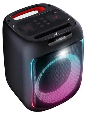 Immagine prodotto di Nuovo Majestic 116112 BK Altoparlante portatile/per feste Altoparlante stereo portatile nero 60W