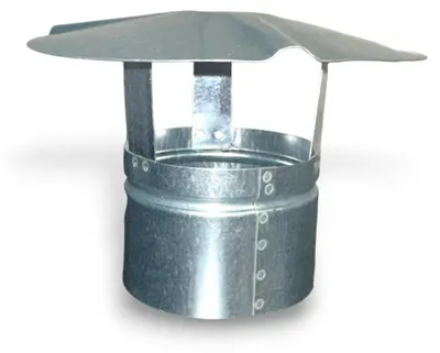 Immagine prodotto di Fumaioli a cappello in acciaio inox per camini o stufe ad alta resistenza e durabilità - ø 10 cm