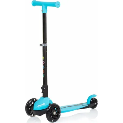 Produktbild von Chipolino Kinderroller Robby 3 LED-Räder Lenker höhenverstellbar klappbar Bremse blau