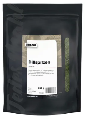 Zdjęcie produktu dla UBENA 3676032007 UBENA Dillspitzen Gewürz, 250,0 g