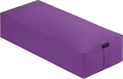 Produktbild von Famanu Yoga Bolster Kissen - Meditationskissen mit abnehmbarem Baumwollbezug