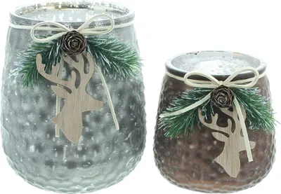 Produktbild von Windlicht "Hirschhänger", 2er Set