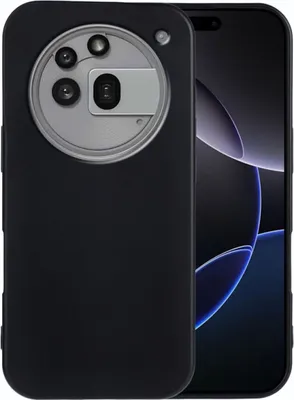 Immagine prodotto di Per Nothing Phone 3a Pro Custodia protettiva in silicone TPU Flessibile Custodia ultrasottile Nero