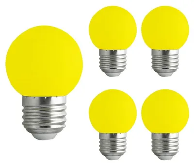 Produktbild von Vito Lighting E27 LED-Lampe P45 2W 120lm 1000K extra warmweiß 5 Stück