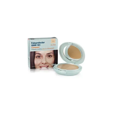 Obrázok produktu pre ISDIN Photoprotector Compact Oil Frei Sunscreen LSF50+ 10g - Piesok