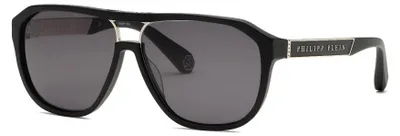Produktbild von Philipp Plein SPP118M Nero sabbiato/opaco 60/12/145 Herren Sonnenbrillen