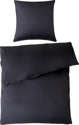 Produktbild von Kaeppel Bettwäsche anthrazit 1x 155x220 cm + 1x 80x80 cm