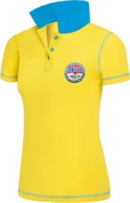 Zdjęcie produktu dla Nebulus Koszulka Polo ENTERTAIN Damen, Koszula, Bluza, Polo, P5412 - Damen, gelb, L/40