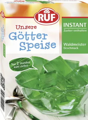 Produktbild von Götterspeise Waldmeisterinstant